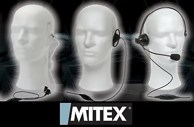 Mitex Genuine Audio Accessories For All Mitex Two Way Radios • £29.03