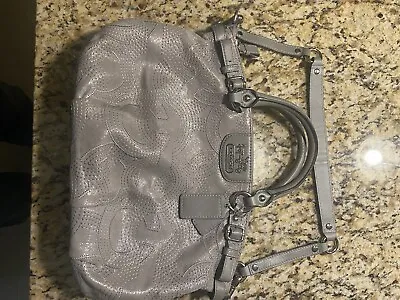 Vintage Gray Sparkle Coach Shoulder Bag H1126-18624 • $17