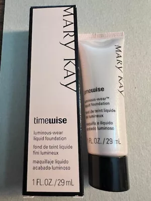 Mary Kay Timewise Bronze 8 #038721 Luminous Wear Liquid Foundation 1 Fl. Oz 29ml • $10.99