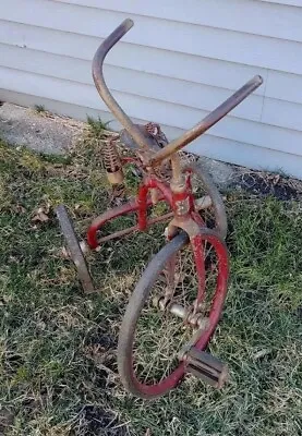 Gendron Pioneer Tricycle Toledo Ohio USA 1920-30's Needs Work As Is • $1012