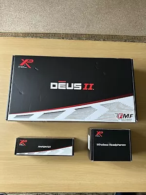 XP Deus 2 With 13  X 11   FMF Coil WSA XL Headphones And MI-6 Pin Pointer - New • £1195
