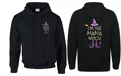 Mama Witch Halloween Hoody Theme Fancy Dress S-XXL • £22