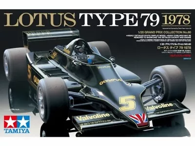 Tamiya 20060 1/20 F1 Car Model Kit John Player Team Lotus Type 79 '78 M.Andretti • $37.90