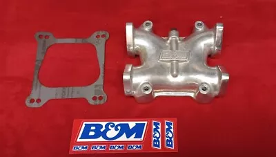 B&M / Weiand 142 144 174 177 Supercharger Dual Sidedraft Webber Carburetor Mount • $350