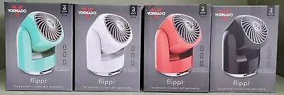 Vornado Flippi V6 Compact Oscillating Vortex Airflow Circulator Fan Choose Color • $24.95