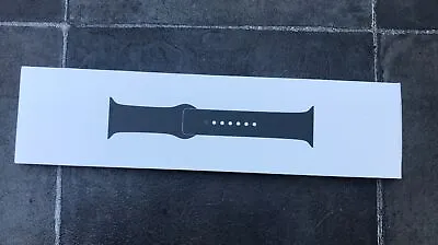 Genuine Apple Watch Series 7 Nike Sport Band 45mm S/M M/L Black Strap • £32.50