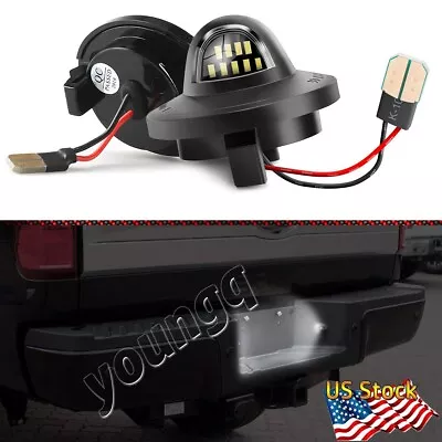 $11.78 • Buy 2X White SMD LED License Plate Tag Light Lamps For Ford F150 F250 F350 1999-2016