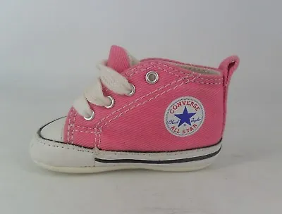 Converse First Star Crib Infant- Pink UK 1 EU 17 SALE YY 05 • £12