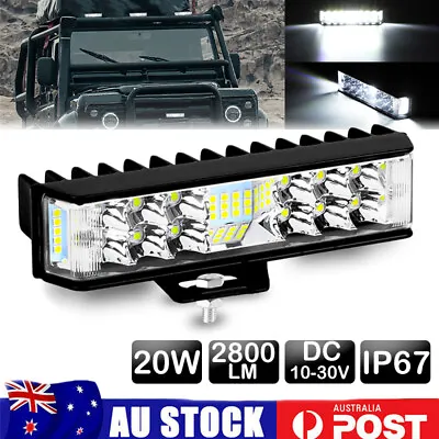 6Inch LED Work Light Bar Flood Spot Combo Driving Reverse Fog Offroad 4WD White • $20.71