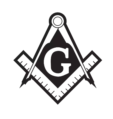 Masonic Freemason Compass Square Mason Emblem Vinyl Decal Sticker Freemason • $4.75