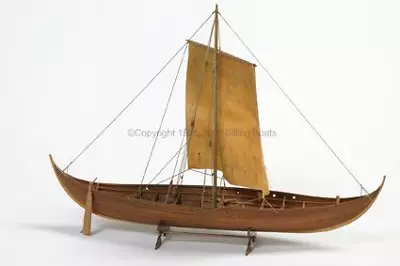 Billings 1/25 Viking Roar Ege Wooden Model Ship • $195.99