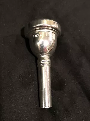 Faxx 12c Small Shank Trombone Mouthpiece Silver Plated Solid Brass • $8.49