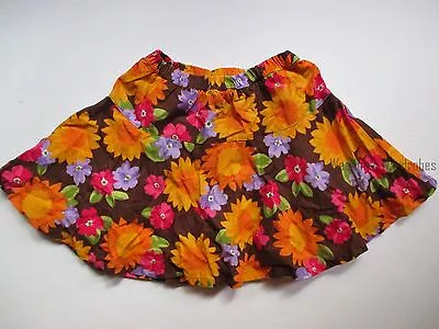 Gymboree Sunflower Smiles Ruffle Corduroy Skirt Skort Girls 3T Twins NEW NWT  • $13.99