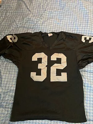 Vintage NFL Rawlings  #32 Marcus Allen Los Angeles Raiders Jersey Size Large • $110