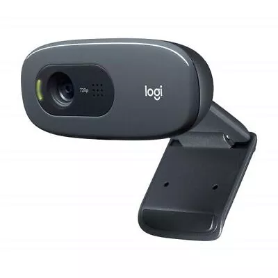 Logitech C270 Digital HD Webcam With Widescreen HD Video CallingHD Light Correct • $135.97