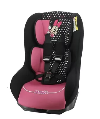 Nania Maxim Minnie Mouse Group 0+/1 Birth To 18Kg Car Seat Brand New • £49.99