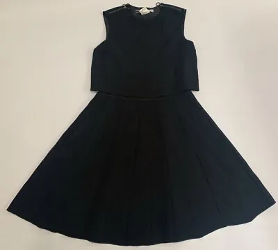 $65 • Buy Sportmax Code Womens Black Fit And Flare Dress Size 4