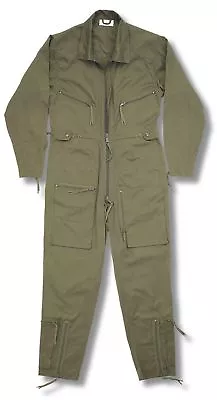 Flying Suit Flight Pilot Continental Aviator Army Force Coverall Boiler Olive • £53.19