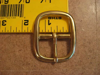 1 1/4  Solid Brass Middle Bar Buckle (Pack Of 2) • $8.50