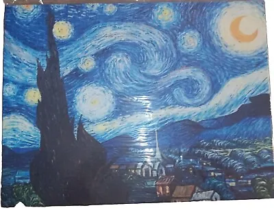 New Home Decor Canvas Painting Wall Art 11x15 The Starry Night Van Gogh • $15