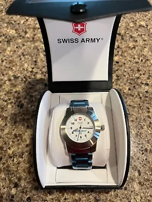 Vintage NEW-in-box Cray Inc. 15 Year Anniversary Gift Swiss Army Wristwatch • $150