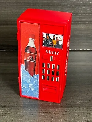 Vtg COKE Mini Vending Machine Metal Toy Rare Thirsty ? • $29.14