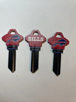 $12.99 • Buy Lot 3 Keys House / Office Blank Keys SC 1 -  3 Buffalo Bills