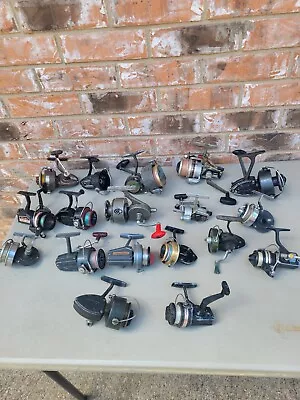 18 Vintage Spinning Reels For Parts Only • $20