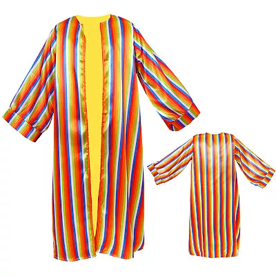 Technicolour Dreamcoat Fancy Dress Costume Multicoloured Josephs Coat Of Colours • £24.99