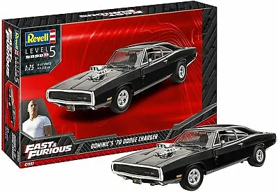 £34.21 • Buy Revell Dominic's 1970 Dodge Charger Fast & Furious 1:25 Scale Model Kit  RV07693