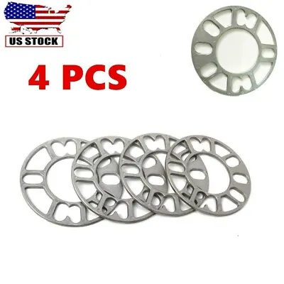 4x 5mm 4 Lug 5 Lug Universal Wheel Spacers 4x100 5x4.5 5x4.75 Aluminum Alloy  • $20.99