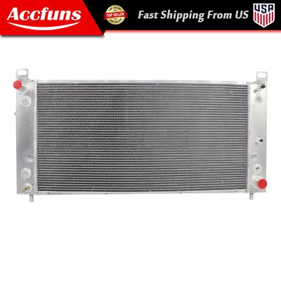 CU2370 34'' 3 Row Radiator For 1999-2014 Chevy Silverado 1500 2500 Suburban • $149.99