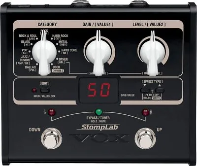 Used StompLab SL1G A Compact Multi-effect Unit For Vox Guitars Effector • $90.11