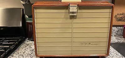 Plano Tackle Box 777 Fishing Tackle Organizer 6 Removable Trays Large Vintage • $90