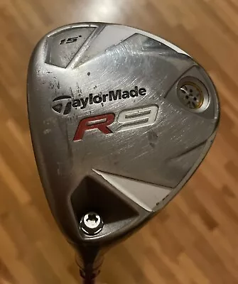 Taylormade R9 3 Fairway Wood 15°Fujikura Motore 70g Stiff Graphite Mens LH • $45.99