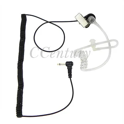 Listen Only Mono Earpiece Headset 3.5mm For Baofeng Kenwood Midland Speaker Mic • $4.09