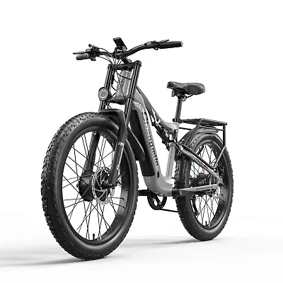 E Mountain Bike Shengmilo Dual Motor 2000W E Bike 17.5AH 48V Electric Bike 50kmh • $1699