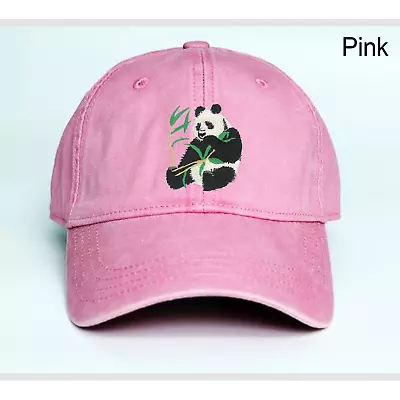 Personalized Cute Panda Bear Embroidered Hat Funny Baseball CapGift For Friend • $17.99