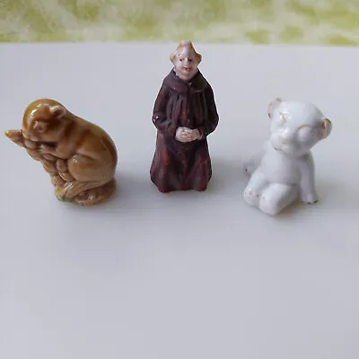 Small Figurines - 3 Porcelain Including A Whimsie • £3.99