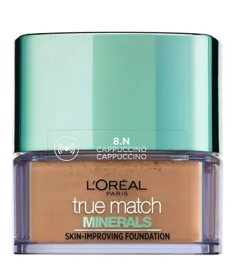 L'oreal True Match Minerals Foundation Mattifying Powder - Cappuccino 8.n • £6