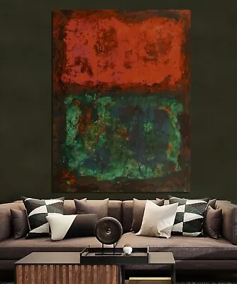 Mark Rothko Style Profession￼al Painting 81” X 62”(6ft 9in)Abstract Modern • $427
