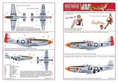 Kits-World KW148054 1:48 North-American P-51D Mustang 357th FG • £9.18