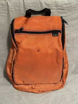 LL Bean 2 Personal Medium Organizer Polyester Hanging Toiletry Travel Bag • $20