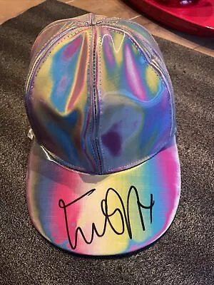 Michael J. Fox Back To The Future Signed Holographic Hat PSA Autograph ✅✅✅ • $389