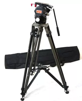 O'Connor 50D HEAD PANBAR WEDGE PLATE ORIGINAL TRIPOD C-440-O BAG SERVICED 🔥 • $1500