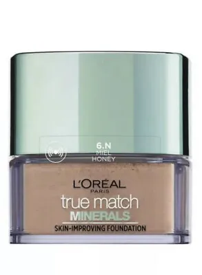 Loreal True Match Minerals Skin Improving Foundation - 6.N Honey • £14.25