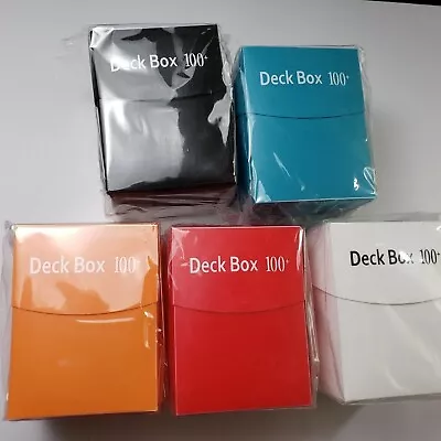 TCG Deck Box For 100 Magic Yugioh And Pokemon Cards • $7.99