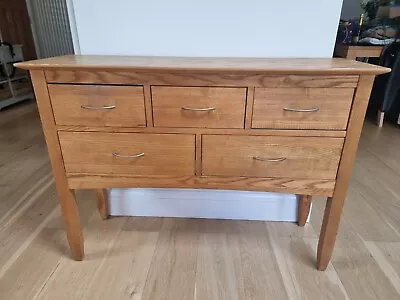 Laura Ashley Oak Console Table (Collect Middlesex) • £110