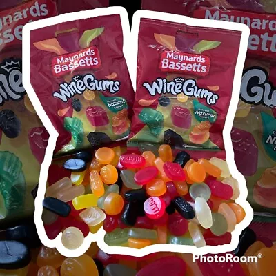 🎁 Maynards Wine Gums Sweetbox Gift Favours Giftbox Bassetts • £10.99