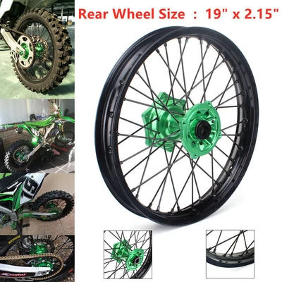 $298 • Buy For Kawasaki 19x2.15 Rear Wheel KX125 KX250 06-13 KX250F KX450F 06-18 KX450/250X